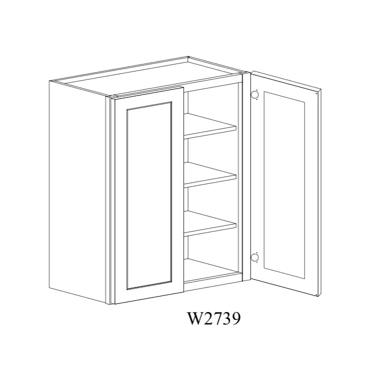Shaker White Wall Cabinet SW-W2739 — Tree Cabinetry product image
