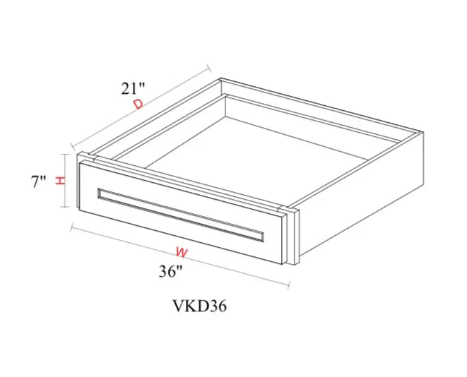 Safari Fancy Shaker Vanity SFS-VKD36 — Tree Cabinetry product image