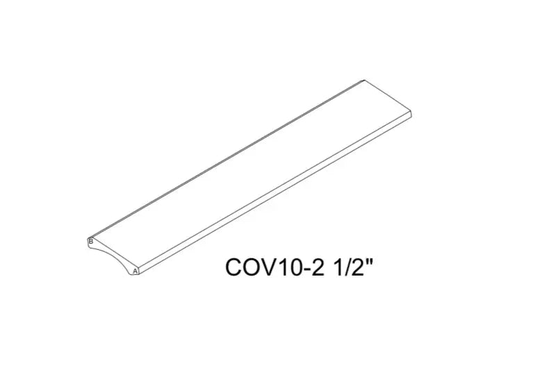 Safari Fancy Shaker Cabinet Accessory SFS-COV 10-2 1/2 — Tree Cabinetry product image