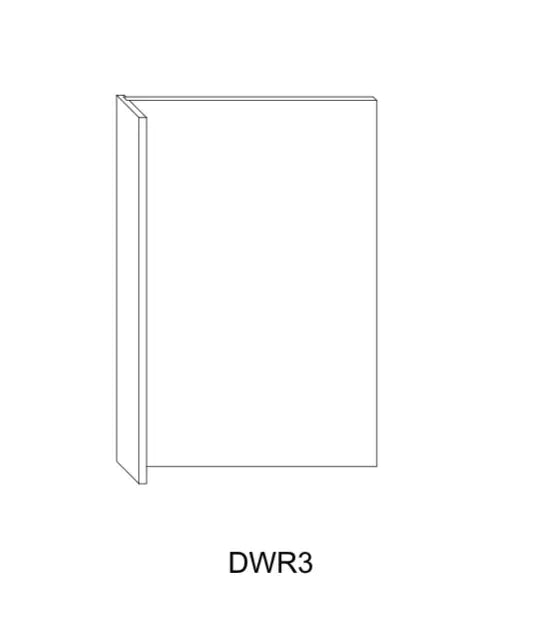 Shaker White Cabinet Accessory SW-DWR3 — Tree Cabinetry product image