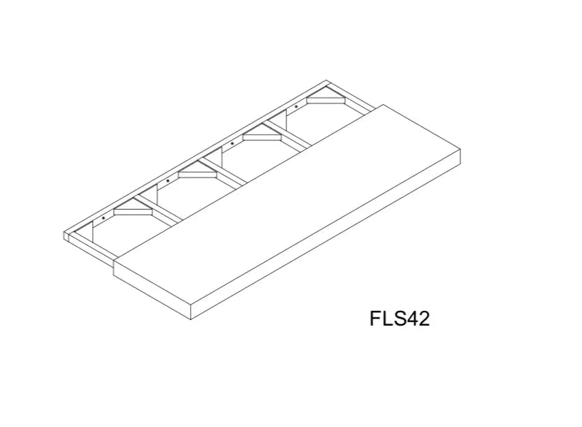 Safari Fancy Shaker Cabinet Accessory SFS-FLS42 — Tree Cabinetry product image