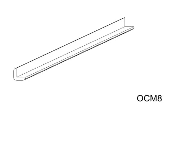 Shaker White Cabinet Accessory SW-OCM8 — Tree Cabinetry product image