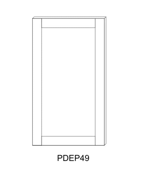 Shaker White Cabinet Accessory SW-PDEP49 — Tree Cabinetry product image