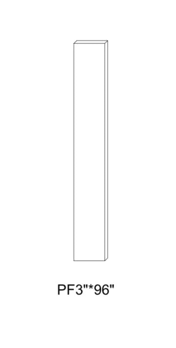 Safari Fancy Shaker Cabinet Accessory SFS-TF396 — Tree Cabinetry product image