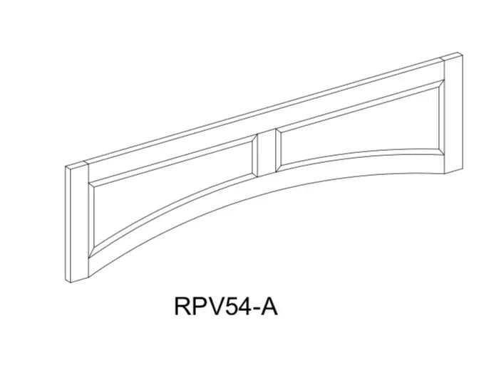 Safari Fancy Shaker Cabinet Accessory SFS-RPV54-A — Tree Cabinetry product image