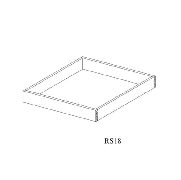 Safari Fancy Shaker Cabinet Accessory RS18 — Tree Cabinetry product image