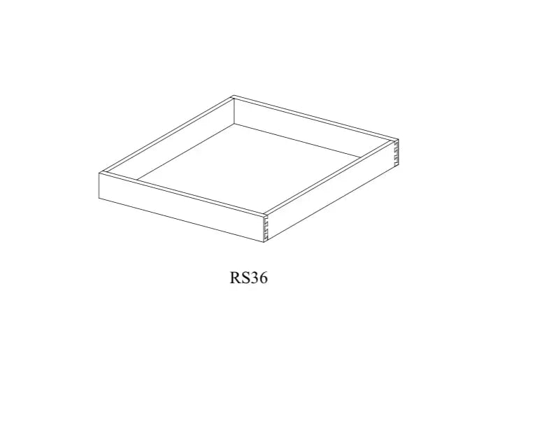 Safari Fancy Shaker Cabinet Accessory RS36 — Tree Cabinetry product image