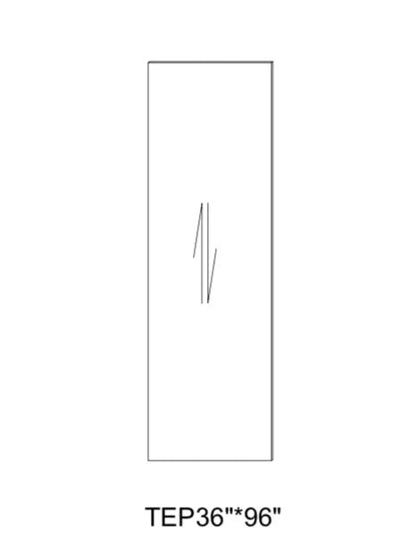 Whipped Cream Fancy Shaker Cabinet Accessory WCFS-FPP36*96" — Tree Cabinetry product image