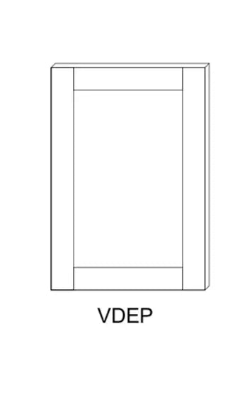 Safari Fancy Shaker Cabinet Accessory SFS-VDEP — Tree Cabinetry product image