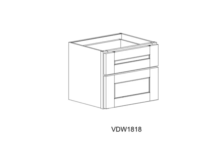 Matcha Fancy Shaker Vanity MFS-VDW1818 — Tree Cabinetry product image
