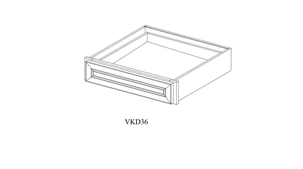 Shaker White Vanity SW-VKD36 — Tree Cabinetry product image