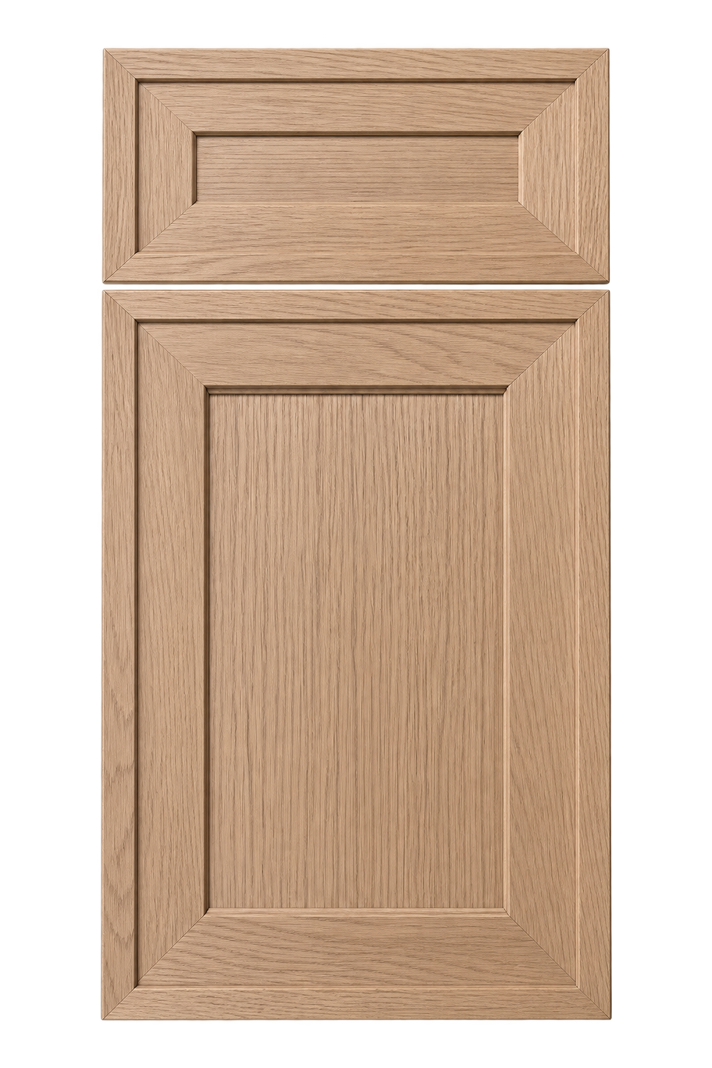 Visca White Oak drawer and door